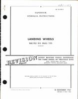 Overhaul Instructions for Landing Wheels - Multiple Disc Brake Type