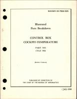 Illustrated Parts Breakdown for Control Box Cockpit Temperature - Parts CYLZ 5511