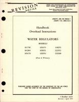 Overhaul Instructions for Water Regulators 