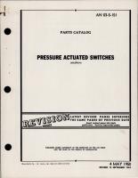 Parts Catalog for Pressure Actuated Switches