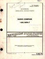 Operating Instructions for Radio Compass AN/ARN-7