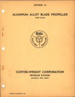 Section 11 - Aluminum Alloy Blade Propeller (Three Blade)