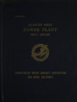 Service and Instruction Manual - Powerplant for PB4Y-2 Airplane