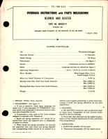 Overhaul Instructions with Parts Breakdown for Blower and Heater - Part M3022-91