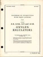 Handbook of Instructions with Parts Catalog for Oxygen Regulators