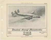 C-121A Lockheed Constellation - Standard Aircraft Characteristics