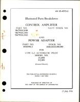 Illustrated Parts Breakdown for Control Amplifier and Power Adapter for G-3 Auto Pilot Models 2CJ4B1and 2CJ4B3