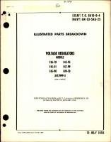 Illustrated Parts Breakdown for Voltage Regulators 