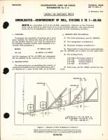 Reinforcement of Hull, Stations 6 to 7 for OA-10A