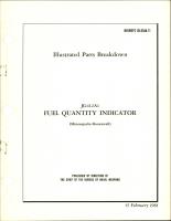 Illustrated Parts Breakdown for Fuel Quantity Indicator - JG412A1 