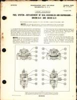 Replacement of Seal Assemblies and Diaphragms for AN4100 (G-6) and AN4101 (G-9)