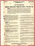 Installation of Radio Set AN/APN-1 P-61A and P61B