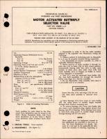 Overhaul with Parts Breakdown for Motor Actuated Butterfly Selector Valve - Part WB009-1- 1/4