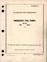 Illustrated Parts Breakdown for Emergency Fuel Pumps - Parts 19902 and 20653-2 