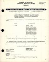 Supplement to Reinforcement of Canted Bulkhead - L-20 Series