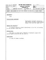 Replacement of Part 1734 Checks in 65WC06001-5 Model Pumps