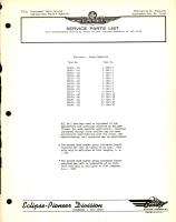 Eclipse-Pioneer Service Parts List for Dual Compass Indicator - Radio Magnetic