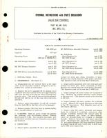 Overhaul Instructions with Parts Breakdown for Air Control Valve - Part MC 2664