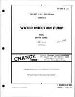 Overhaul for Water Injection Pump - Model RD8500 Series 