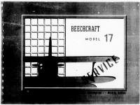 Beechcraft Model 17 D Service and Operation Data
