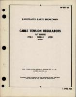 Illustrated Parts Breakdown for Cable Tension Regulators - Parts V720-3, V720-8-1 and V750-1