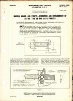 Inspection and Replacement of H-3-101 Type 56-Inch Hayes Wheels