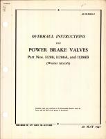 Overhaul Instructions for Power Brake Valves