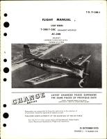 Flight Manual for USAF Series T-28B, T-28C Armament Modified, & AT-28D