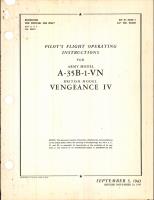 Pilot's Flight Operating Instructions for A-35B-1-VN