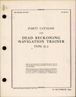 Parts Catalog for Dead Reckoning Navigation Trainer Type G-2
