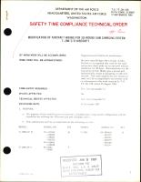 Modification of Aircraft Wiring for 315 Round Gun Charging System For T-28B and C