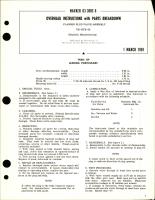 Overhaul Instructions with Parts Breakdown for Flanged Plug Valve Assembly - 720-HTX-4D