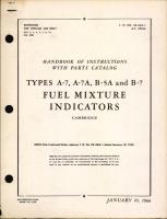 Handbook of Instructions with Parts Catalog for Fuel Mixture Indicators