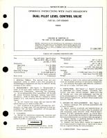 Overhaul Instructions with Parts Breakdown for Duel Pilot Level Control Valve - Part 1323-547042M3