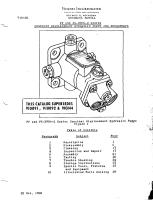 Overhaul Manual for PN-3906-2 & PF-3906-2 Constant Displacement Hydraulic Pumps
