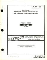 Operation, Service, Overhaul Instructions with Parts Catalog for Generators, Types R-1 and R-2