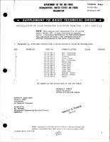 Installation of Flap Operated Elevator Trim Tab for YU-1 and U-1A