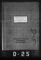 Fuselage Analysis (Stress Diagram) for Taylorcraft Specification A-100 Model DC-65D SPL A.C. Model YO-57