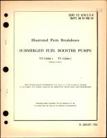 Illustrated Parts Breakdown for Submerged Fuel Booster Pumps TF-54900-1 & TF-54900-2