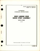 Overhaul Instructions for Nose Landing Gear Shock Strut Assembly - Part 523500 
