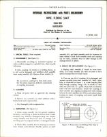 Overhaul Instructions with Parts Breakdown for Flexible Shaft Drive - 34606-1800