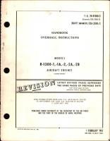 Overhaul Instructions for Models R-1300-1, -1A, -2, -2A, -2B Engines