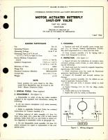 Overhaul Instructions with Parts Breakdown for Motor Actuated Butterfly Shut-Off Valve - Part 109875 