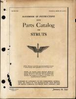 Handbook of Instructions with Parts Catalog for Struts