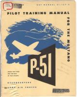 Pilot Training Manual for the P-51 Mustang