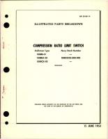 Illustrated Parts Breakdown for Compression Ratio Limit Switch 