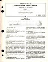 Overhaul Instructions with Parts Breakdown for Offset Needle Valve Assembly - 10-2943-3