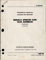 Illustrated Parts Breakdown for Manually Operated Slide Valve Assemblies 