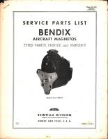 Service Parts List for Bendix Magnetos Types VMN7D, VMN7DF, and VMN7DF-5