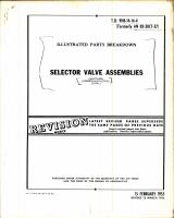 Illustrated Parts Breakdown for Selector Valve Assemblies